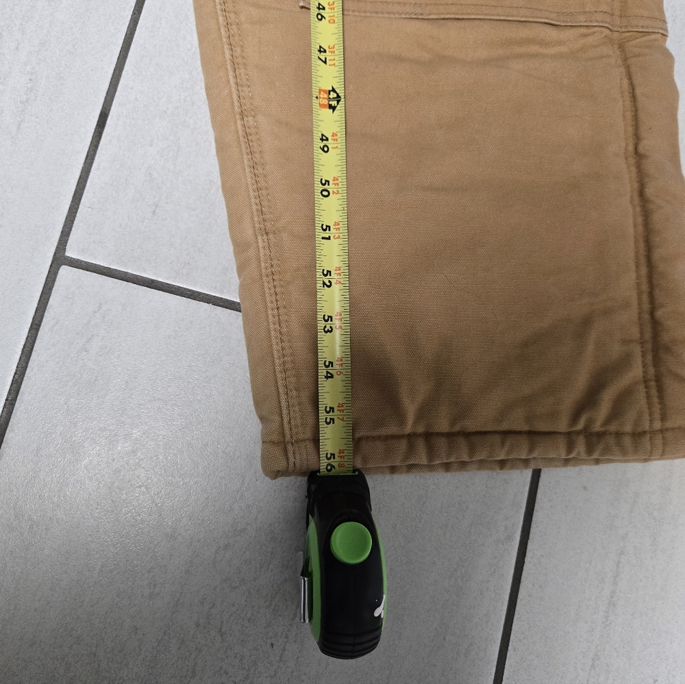 Carhartt Men's Tan Overalls - Picture 9 of 9